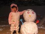 雪だるまと睦月201002.jpg